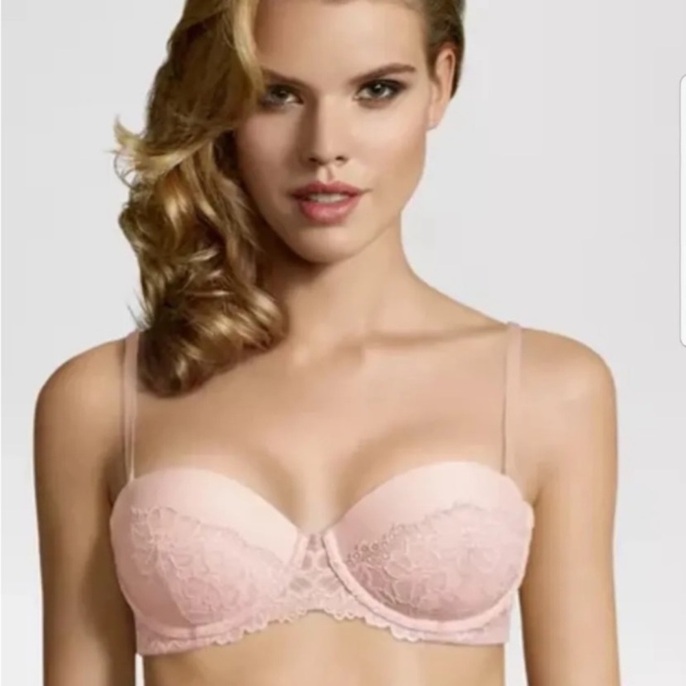 NWOT Maidenform Multiway Push-up Strapless Bra